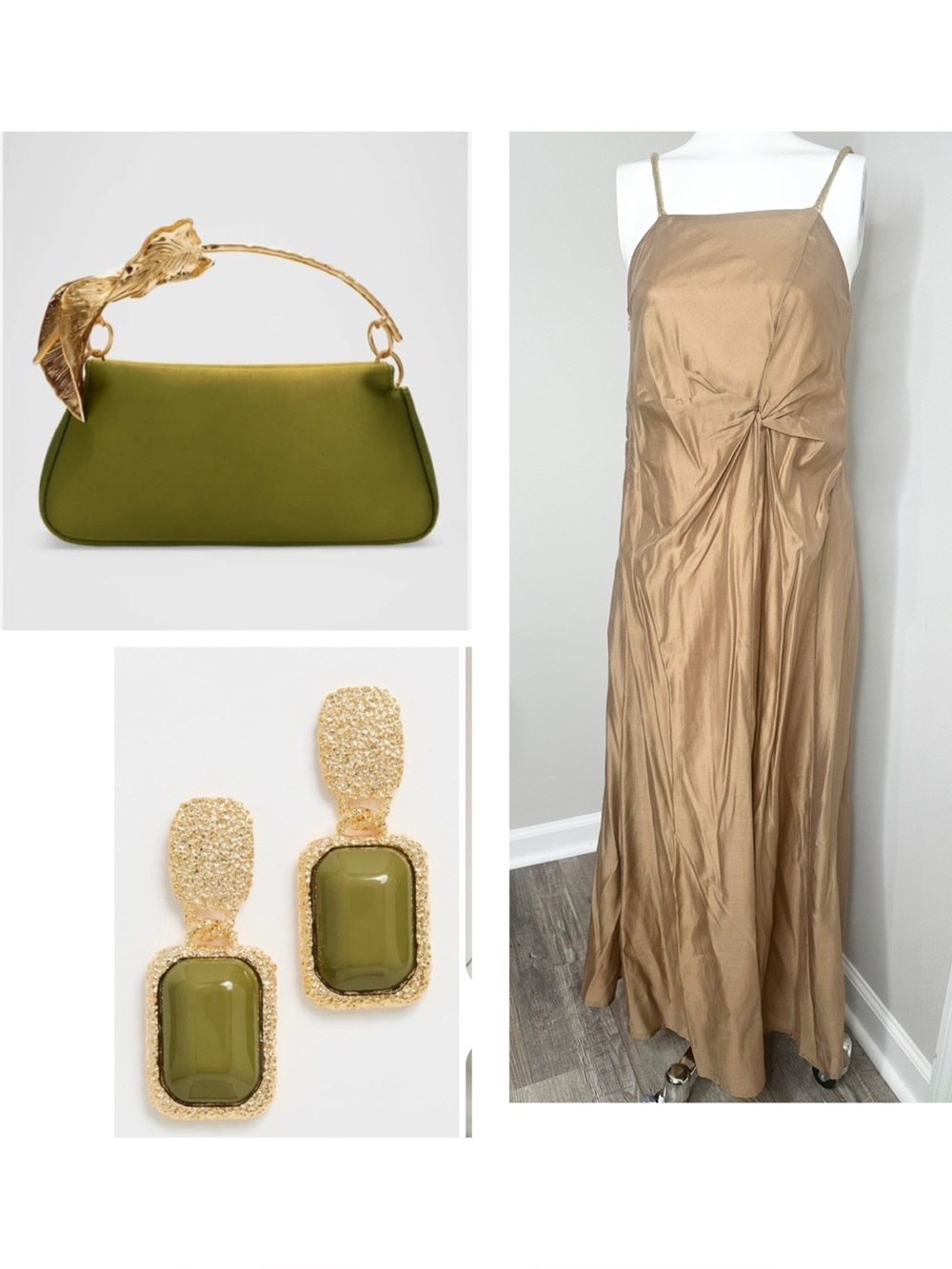 SHEIN brown Maxi Dress - XS